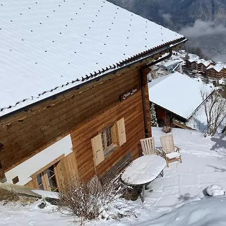 Chalet Cozy Chalet With Magic View & Location Riddes
